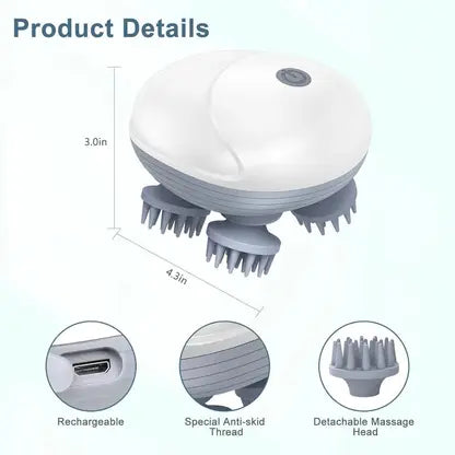 Rechargeable New Hair Scalp Massager