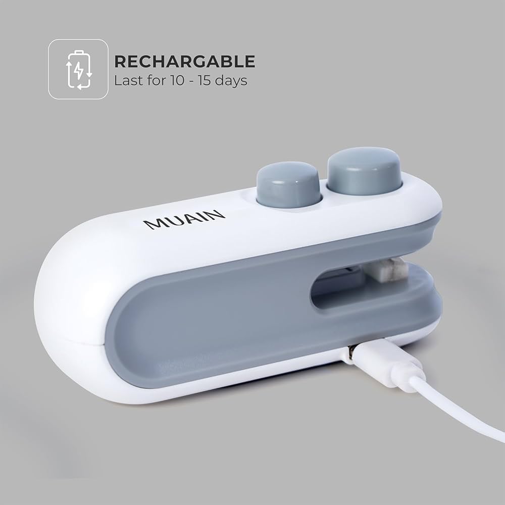 Portable Mini Heat Bag Sealer | Rechargeable Plastic Bag Resealer