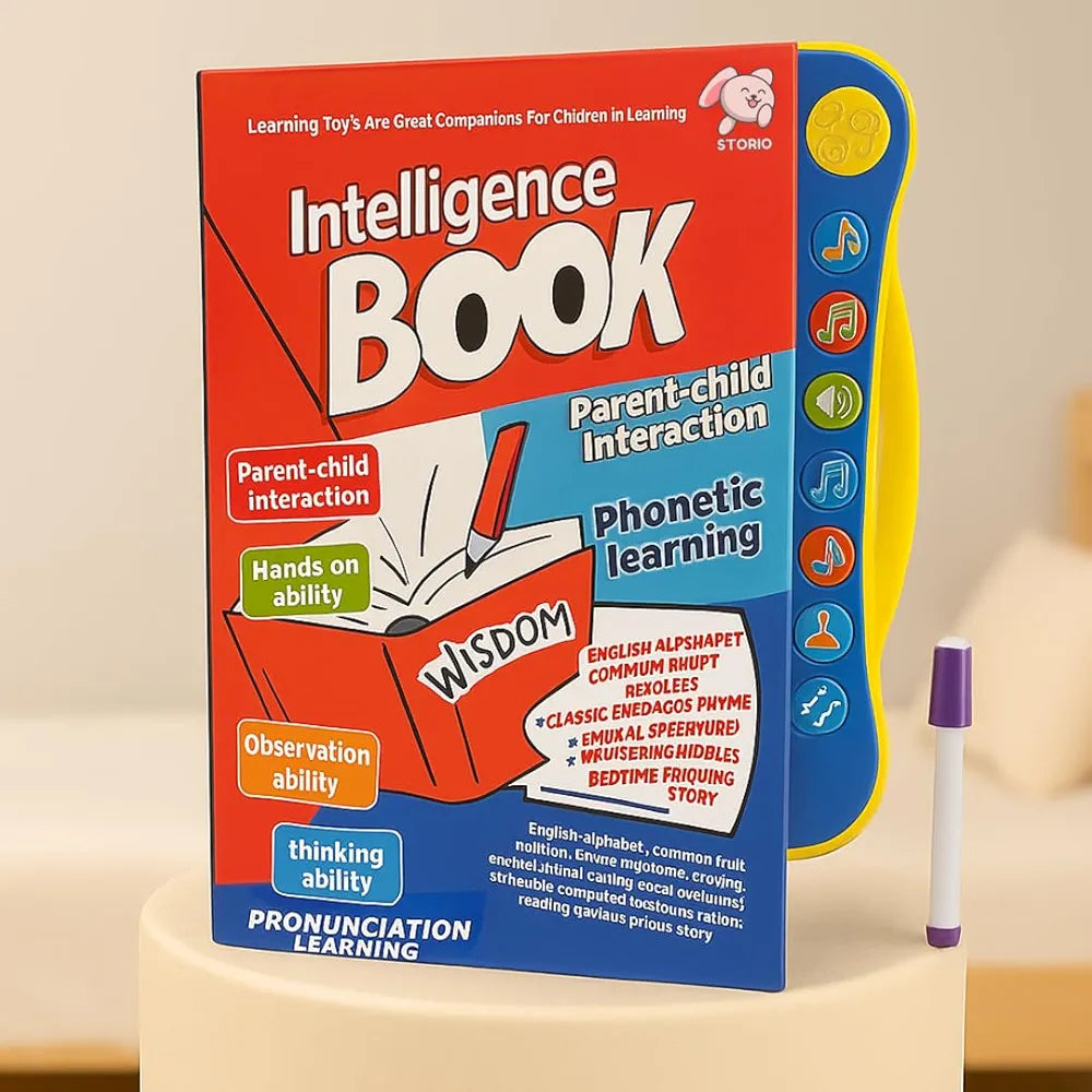 Interactive Intelligence Learning Book for Kids – Phonetic & Pronunciation Learning