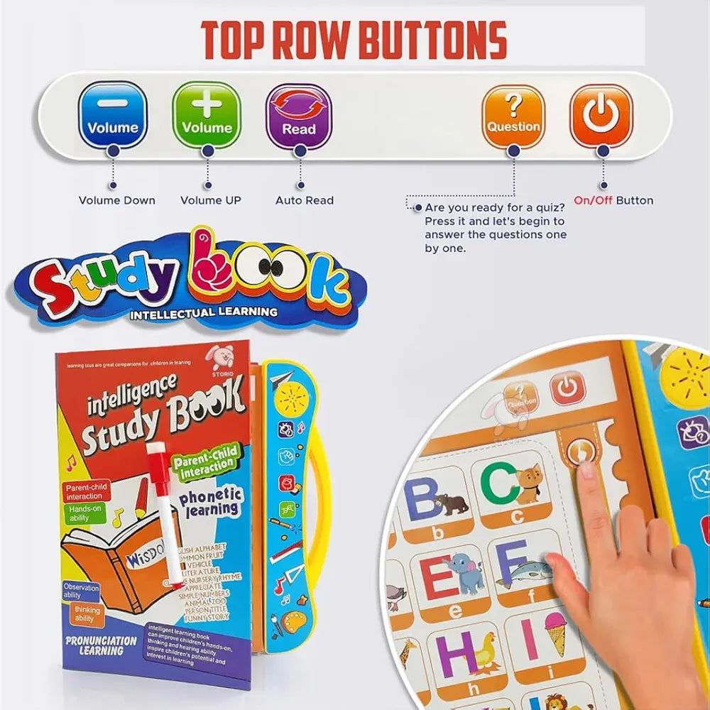 Interactive Intelligence Learning Book for Kids – Phonetic & Pronunciation Learning