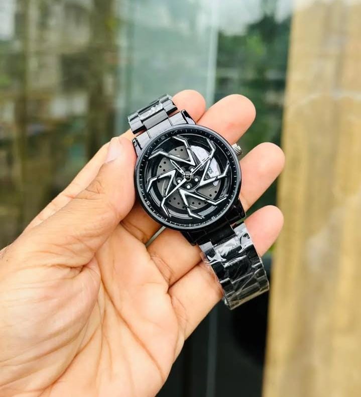 Stereoscopic Car Wheel Watch