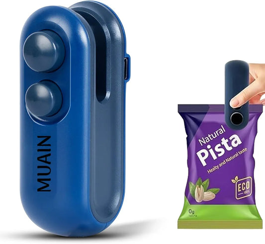 Portable Mini Heat Bag Sealer | Rechargeable Plastic Bag Resealer